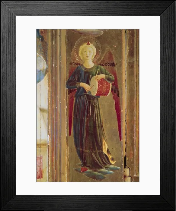 Framed Print : Two Angels-Detail I Fra Angelico (ca.1395-1455 Italian) Museo Di San Marco, Florence, Italy Framed Print : Two Angels-Detail I Fra Angelico (ca.1395-1455 Italian) Museo Di San Marco, Florence, Italy