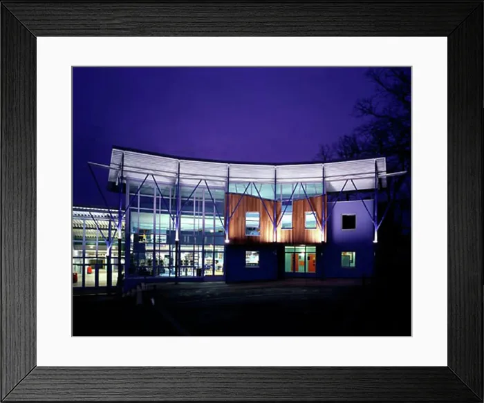 Framed Print : hayes school exterior Framed Print : hayes school exterior