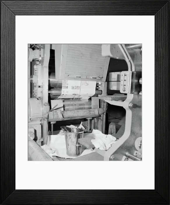 Framed Print : Poll photo collection. Israel 1964-1965: Tel Aviv