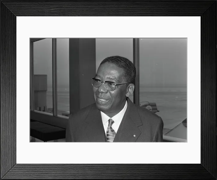 Framed Print : Anefo photo collection. Plenipotentiary Minister of Suriname Dr Framed Print : Anefo photo collection. Plenipotentiary Minister of Suriname Dr