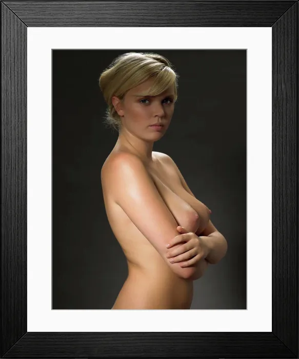 Framed Print : Nude woman Framed Print : Nude woman