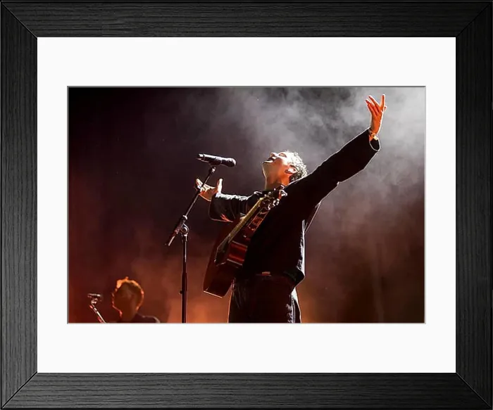Framed Print : Vincent Waizenegger, singer of the band Provinz at the Highfield Festival on Friday, Störmthaler See, 16.08.2024 Framed Print : Vincent Waizenegger, singer of the band Provinz at the Highfield Festival on Friday, Störmthaler See, 16.08.2024
