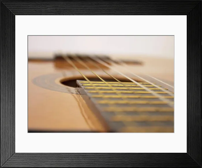 Framed Print : Gitarre detail of a guitar Copyright: xZoonar.com / J.O.Photodesignx 2238801