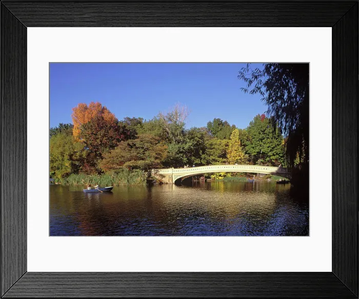 Framed Print : Central Park, The Lake, Manhattan, New York Framed Print : Central Park, The Lake, Manhattan, New York