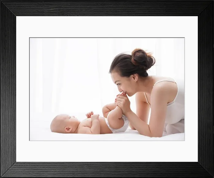 Framed Print : Happy mother and child Framed Print : Happy mother and child