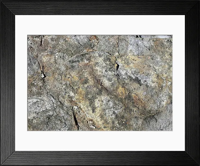 Framed Print : Stone pattern, Province of Quebec, Canada, North America Framed Print : Stone pattern, Province of Quebec, Canada, North America