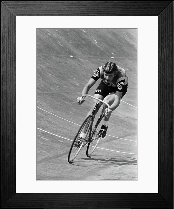 Framed Print : Anefo photo collection. National championship trial cycling 1975 in Utrecht Framed Print : Anefo photo collection. National championship trial cycling 1975 in Utrecht