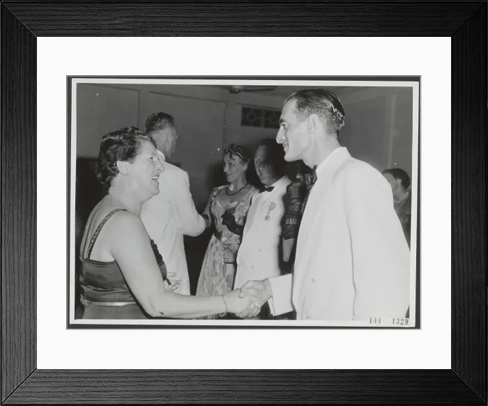 Framed Print : Information office and radio broadcaster Dutch New Guinea