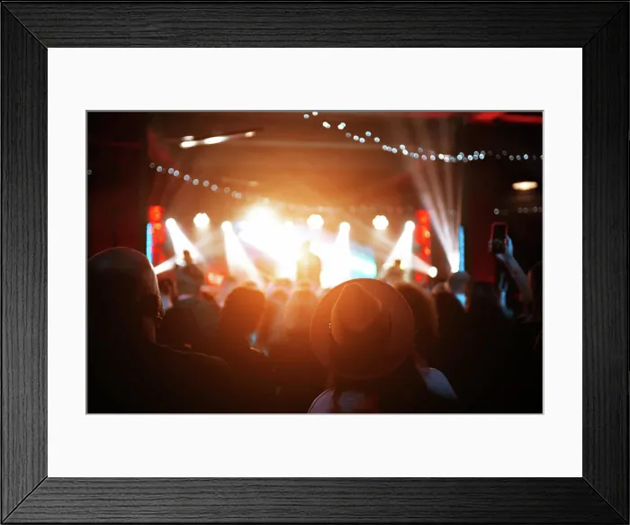 Framed Print : Photo of many people enjoying rock concert in nightclub Photo of many people enjoying rock concert Framed Print : Photo of many people enjoying rock concert in nightclub Photo of many people enjoying rock concert