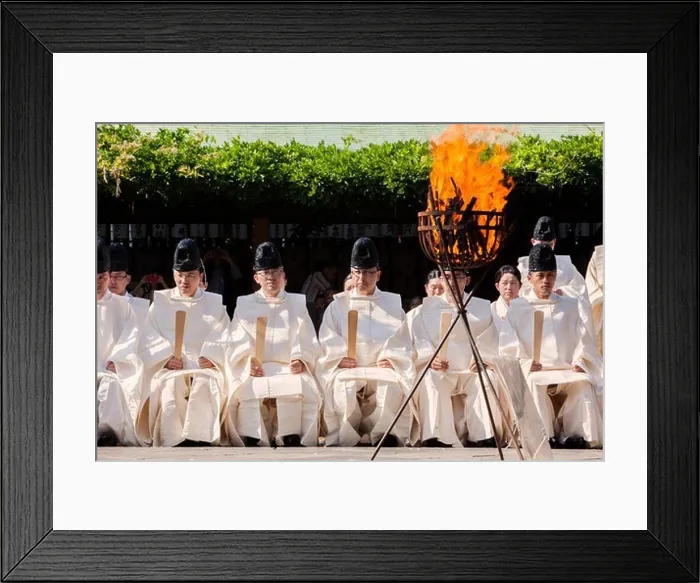 Framed Print : Sanno Oharai and Chinka-sai purification ceremony during Sanno Matsuri Framed Print : Sanno Oharai and Chinka-sai purification ceremony during Sanno Matsuri