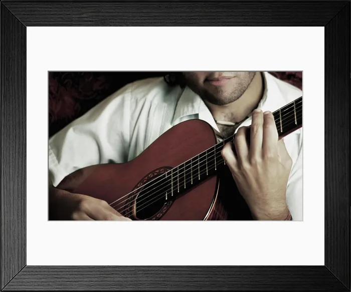 Framed Print : Portrait Of A Musician Framed Print : Portrait Of A Musician