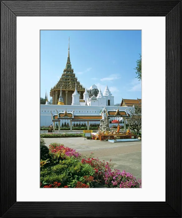 Framed Print : Wat Phra Phutthabat Temple, (Wat Phra Buddhabat), near Lopburi, Saraburi Province, Thailand Framed Print : Wat Phra Phutthabat Temple, (Wat Phra Buddhabat), near Lopburi, Saraburi Province, Thailand