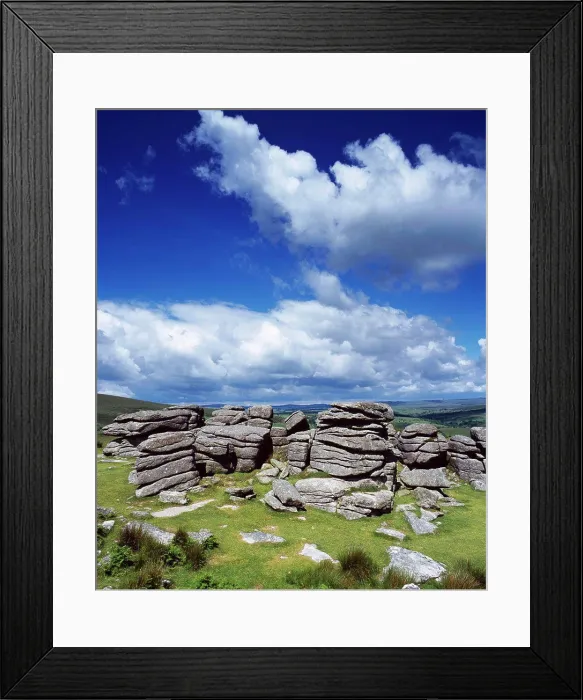 Framed Print : England, Devon, Hexworthy. Combestone Tor in the Dartmoor National Park near Hexworthy Framed Print : England, Devon, Hexworthy. Combestone Tor in the Dartmoor National Park near Hexworthy