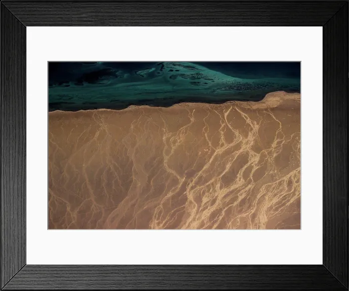 Framed Print : view from above, amazing desert nature. egypt Framed Print : view from above, amazing desert nature. egypt