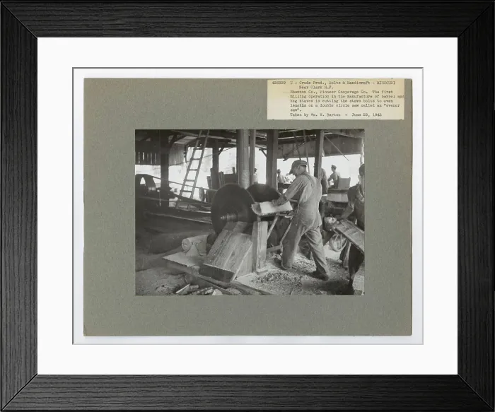 Framed Print : Crude Products: Bolts and Handicraft - Missouri Framed Print : Crude Products: Bolts and Handicraft - Missouri