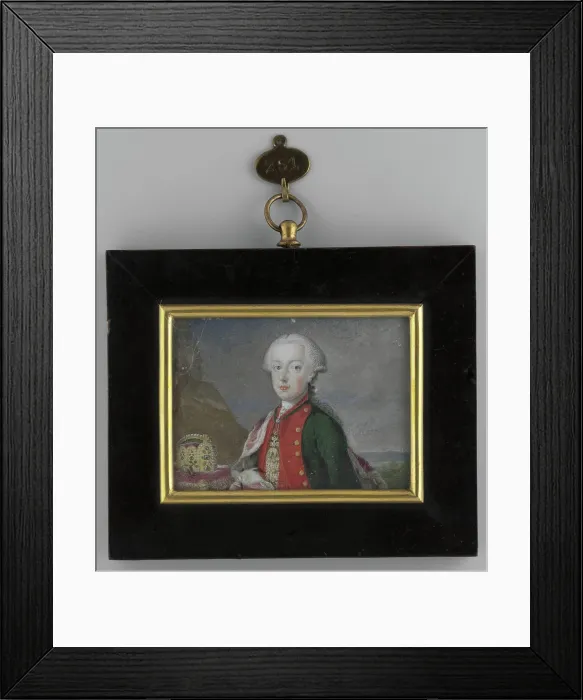 Framed Print : ﻿Cesarz Józef II (1741-1790), syn Marii Teresy i Franciszka I Lotaryńskiego. unknown, painter