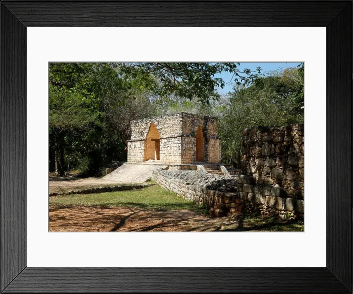 Framed Print : Valladolid, Yukatan, Mexico. Ek Balam Mayan ruins Framed Print : Valladolid, Yukatan, Mexico. Ek Balam Mayan ruins