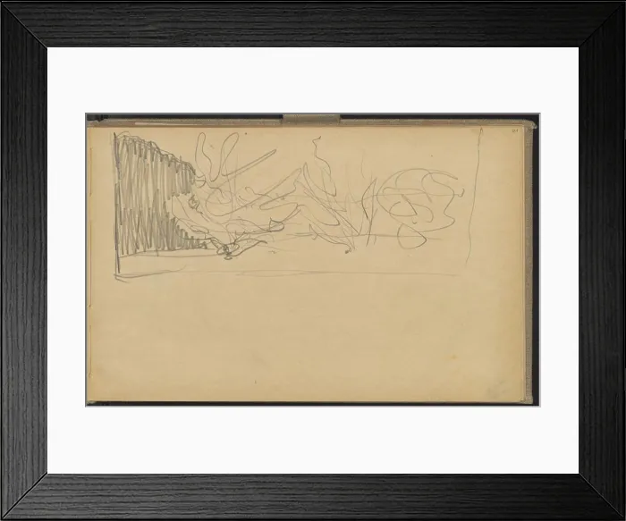 Framed Print : Fruit trees in a garden, sketch. Ruszczyc, Ferdynand (1870-1936), draughtsman, cartoonist Framed Print : Fruit trees in a garden, sketch. Ruszczyc, Ferdynand (1870-1936), draughtsman, cartoonist