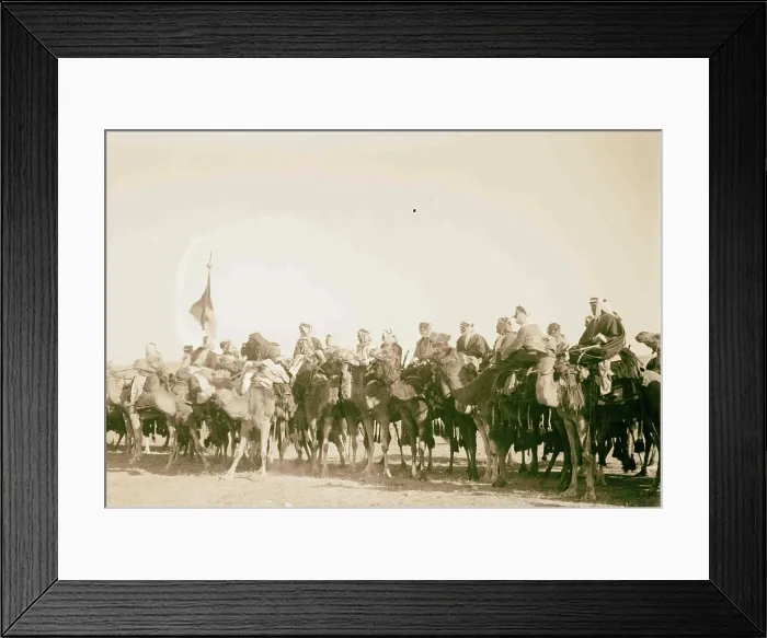 Framed Print : Herbert Samuel at Amman. 1921, Jordan Framed Print : Herbert Samuel at Amman. 1921, Jordan