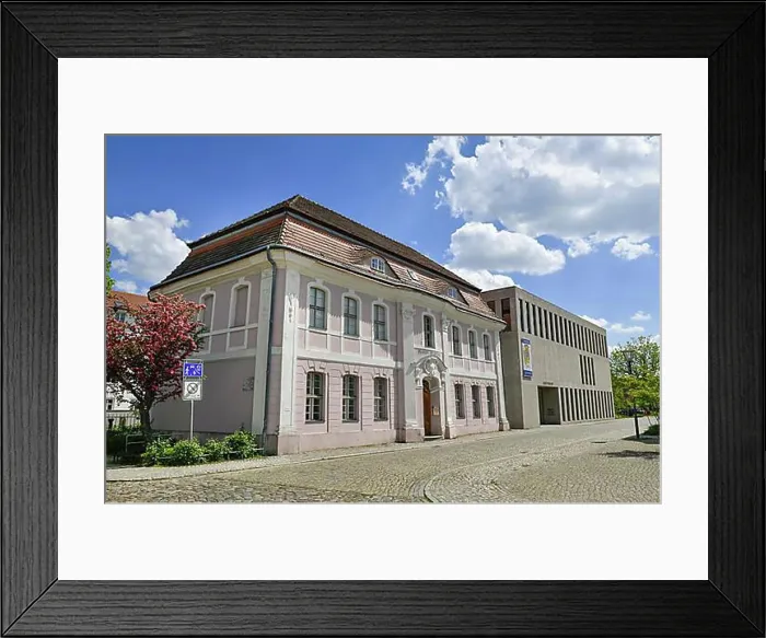 Framed Print : Kleist Museum, Faberstrasse, Frankfurt an der Oder, Brandenburg, Germany, Europe