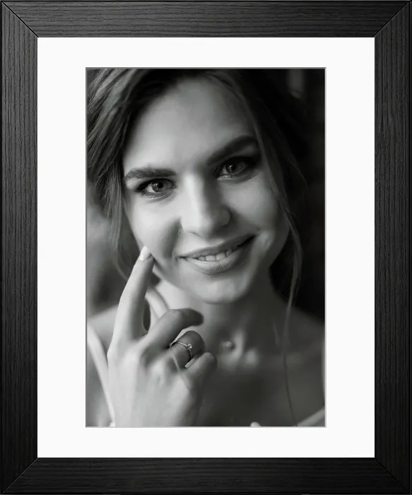 Framed Print : bride's preparations for a wedding in a country cottage