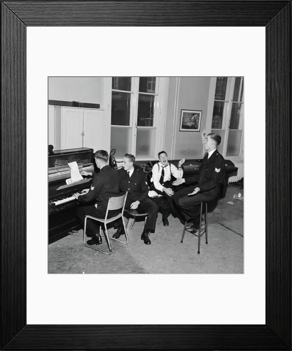 Framed Print : The annual 3-day party (assaut) recurring at the Royal Institute for the Marine (Kim) in Den Helder Framed Print : The annual 3-day party (assaut) recurring at the Royal Institute for the Marine (Kim) in Den Helder