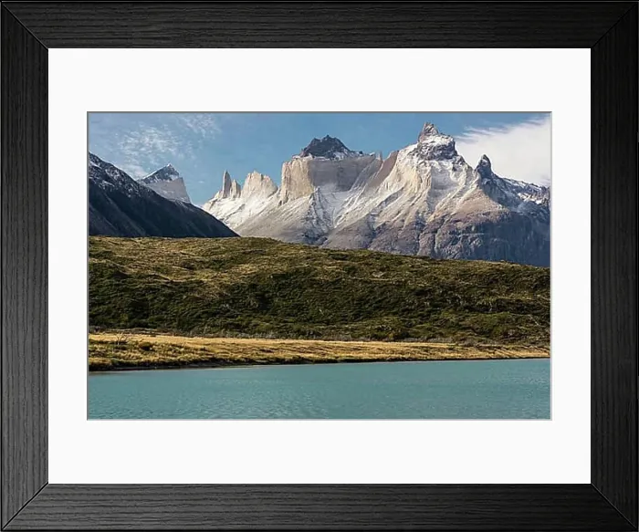 Framed Print : Cuernos del Paine, 2600 metros Framed Print : Cuernos del Paine, 2600 metros