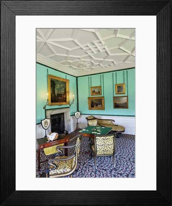 Framed Print : England, London, Richmond, Kew Palace, Queen's Boudoir Framed Print : England, London, Richmond, Kew Palace, Queen's Boudoir