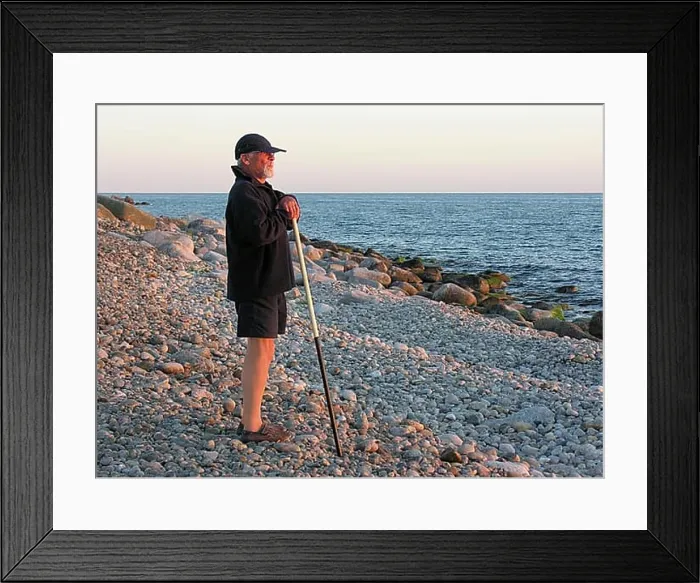 Framed Print : Auf der schweischen Insel hanö, on the swedish island hanö