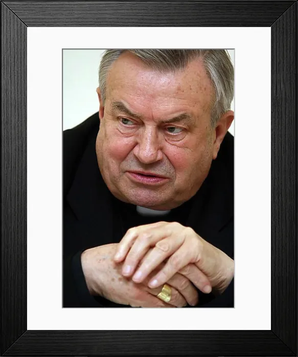 Framed Print : Cardinal-elector Karl Lehmann Framed Print : Cardinal-elector Karl Lehmann