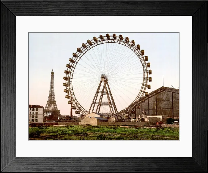 Framed Print : La grande roue, Ferris wheel, Paris Framed Print : La grande roue, Ferris wheel, Paris