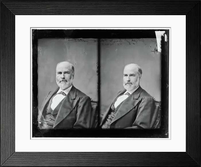 Framed Print : Davis, Hon. Rep. Joseph J. of N.C. Capt. of Co. G. 47th N.C. Regt. C.S.A Framed Print : Davis, Hon. Rep. Joseph J. of N.C. Capt. of Co. G. 47th N.C. Regt. C.S.A