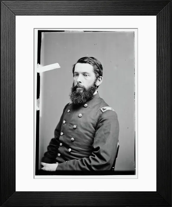 Framed Print : Colonel E.L. Barney, 6th Vermont Inf.. Civil war photographs, 1861-1865. United States, History, Civil War, 1861-1865 Framed Print : Colonel E.L. Barney, 6th Vermont Inf.. Civil war photographs, 1861-1865. United States, History, Civil War, 1861-1865