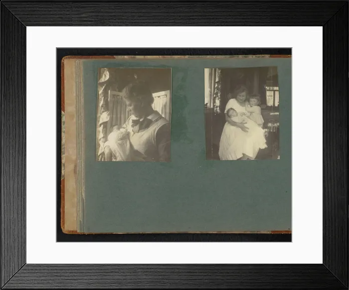 Framed Print : Two photos by Emilie van den Berg Framed Print : Two photos by Emilie van den Berg