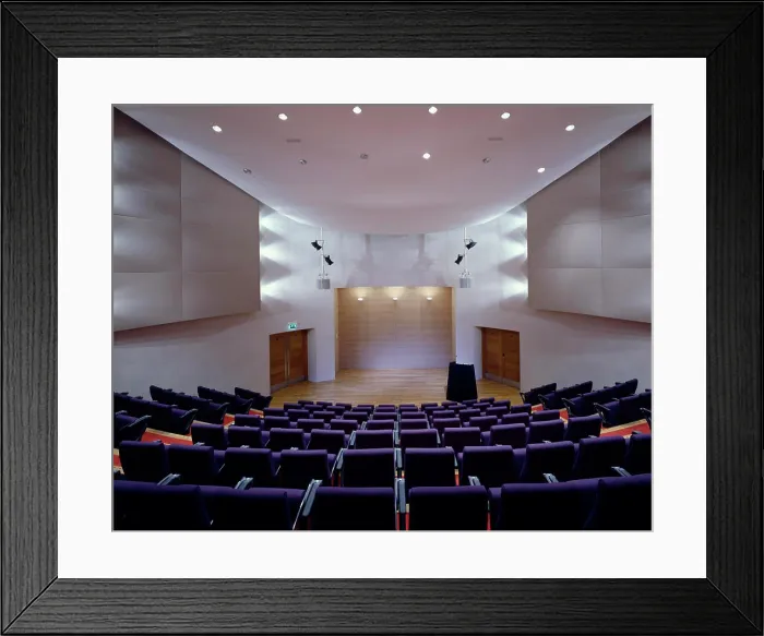 Framed Print : cripps building, magdalene college over view of theatre Framed Print : cripps building, magdalene college over view of theatre