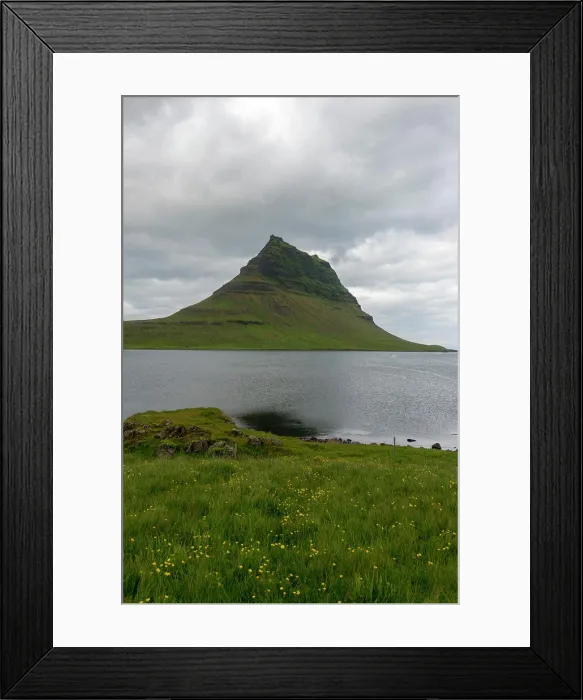Framed Print : View of Kirkjufell (Church Mountain) Framed Print : View of Kirkjufell (Church Mountain)
