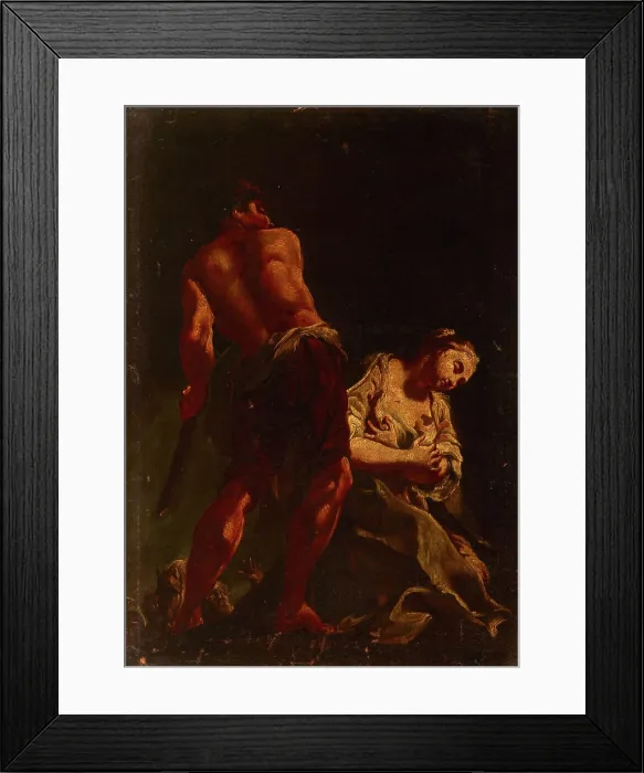 Framed Print : Martyrdom of the Saint Woman unknown Framed Print : Martyrdom of the Saint Woman unknown