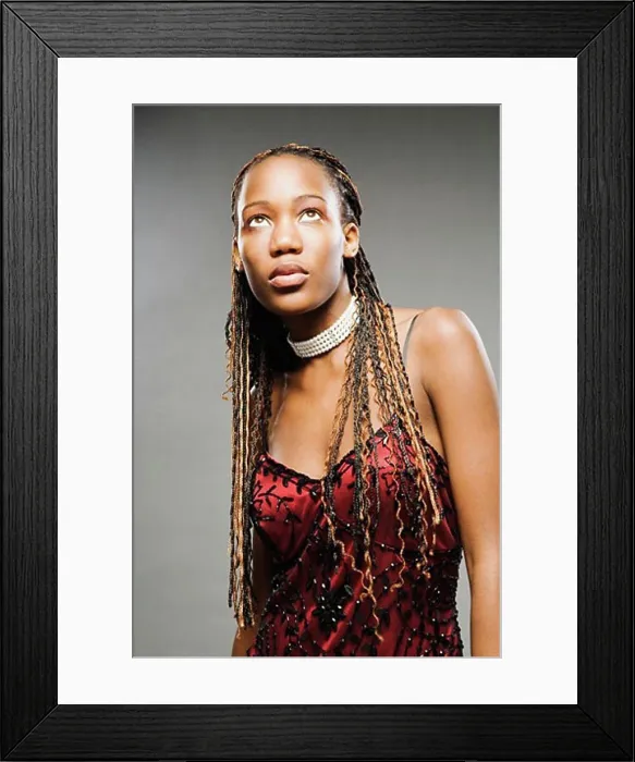 Framed Print : Woman in fancy dress Framed Print : Woman in fancy dress