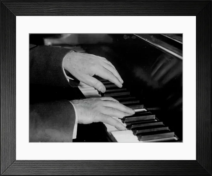 Framed Print : The nimble hands of Walter Dambosch Framed Print : The nimble hands of Walter Dambosch