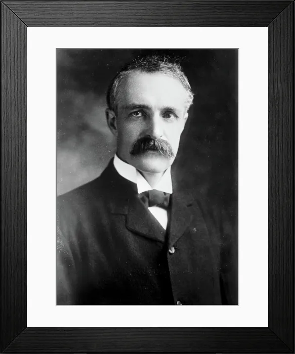 Framed Print : Gifford Pinchot, portrait bust, 1907