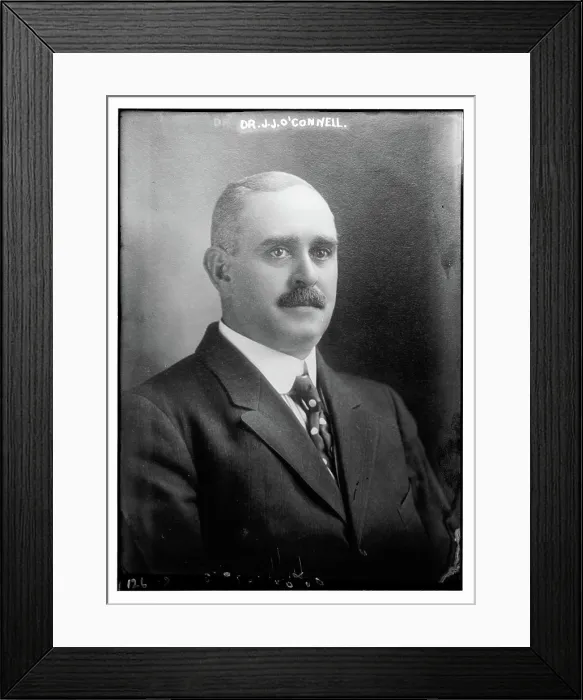 Framed Print : Dr. J.J. O'Connell Framed Print : Dr. J.J. O'Connell