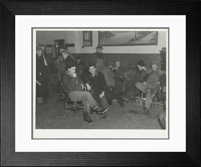 Framed Print : Typical scene in pool and beer hall Framed Print : Typical scene in pool and beer hall