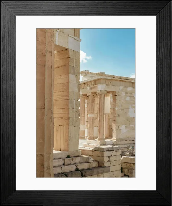 Framed Print : Acroplis Site Architecture Detail Framed Print : Acroplis Site Architecture Detail