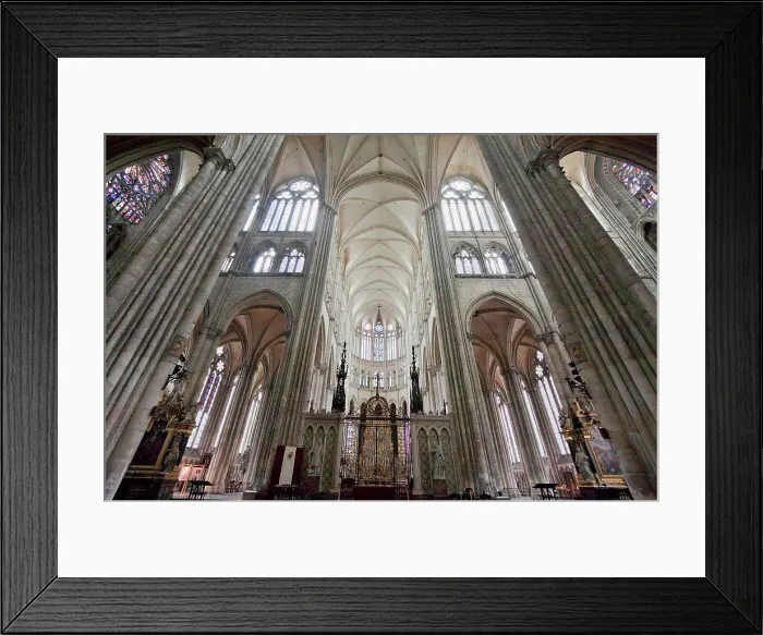 Framed Print : Choir In The Transept Of Notre-Dame D'amiens Cathedral, Amiens, Somme, France Framed Print : Choir In The Transept Of Notre-Dame D'amiens Cathedral, Amiens, Somme, France