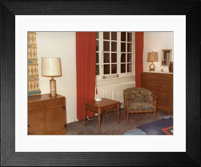 Framed Print : Brussels NATO - Executive Level Position Residence - 1974