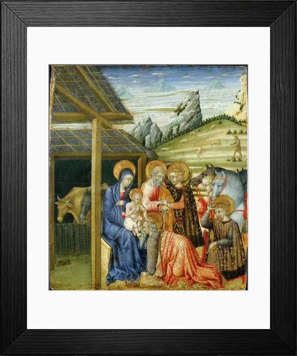Framed Print : The Adoration of the Magi ca Framed Print : The Adoration of the Magi ca