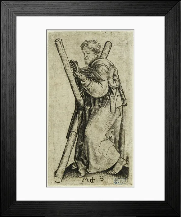 Framed Print : Martin Schonguer (around 1450-1495) Framed Print : Martin Schonguer (around 1450-1495)