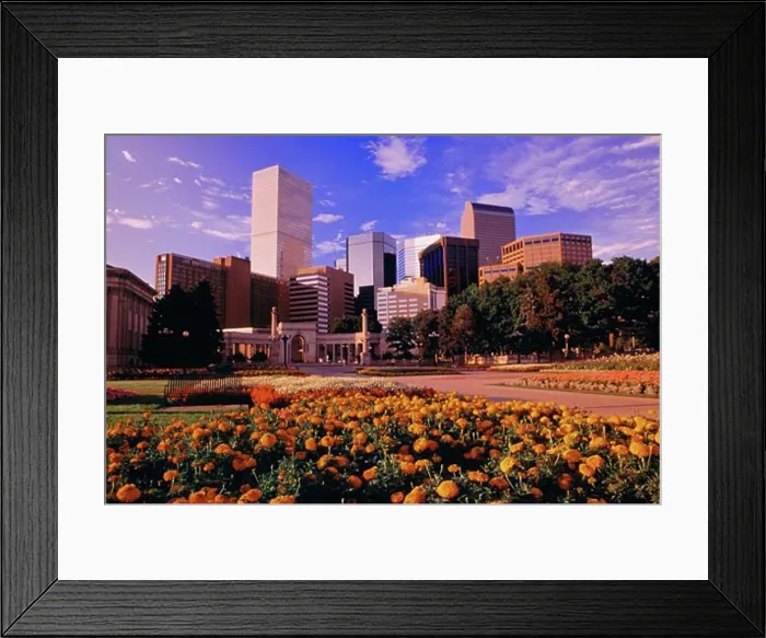 Framed Print : Downtown Denver, Colorado, USA Framed Print : Downtown Denver, Colorado, USA