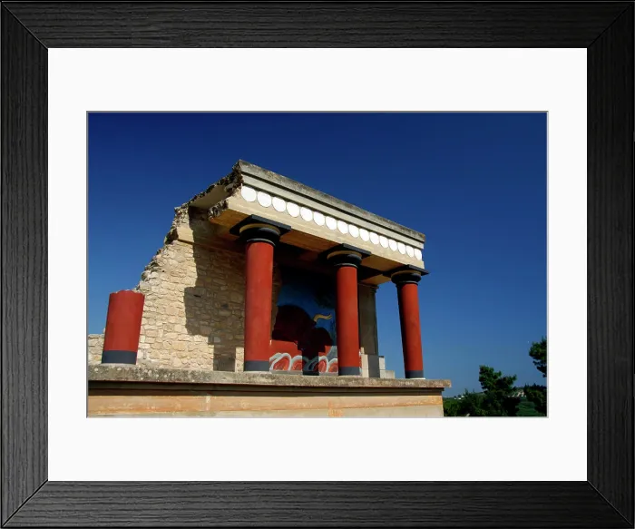 Framed Print : Europe, Greece, Crete (aka Kriti), Heraklion (aka Iraklion). Archaeological site of Knossos, c.1900 B.C Framed Print : Europe, Greece, Crete (aka Kriti), Heraklion (aka Iraklion). Archaeological site of Knossos, c.1900 B.C