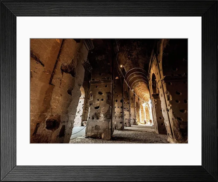 Framed Print : Interior of the Colosseum; Rome, Italy Framed Print : Interior of the Colosseum; Rome, Italy